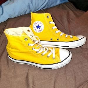 COPY - Yellow High Top Chuck Taylor All Star Classic Converse